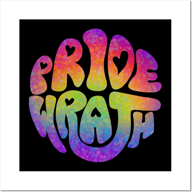 Pride and Wrath (Gay Pride) Wall Art by Labrattish